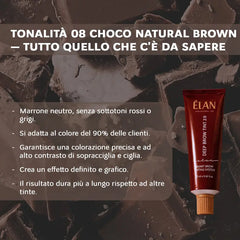 Deep Brow Tint 2.0 08 CHOCO - castano naturale
