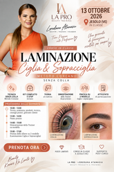 In classe - Corso di laminazione ciglia e sopracciglia - metodo coreano senza colla (caparra)