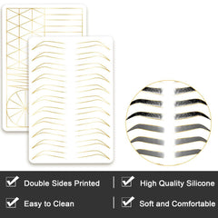 Pelle finta per pratica Sopracciglia