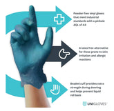 Guanti in vinile monouso