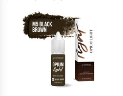 AS M5 Black Brown - pigmento minerale per sopracciglia