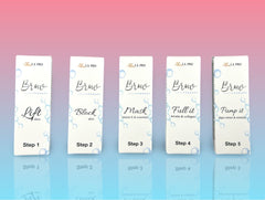 Kit laminazione sopracciglia / ciglia 5 step maxi con set pennelli