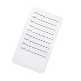 Supporto per ciglia in acrilico, supporto per ciglia individuali, tavoletta per ciglia, strumenti per il trucco, tavolozza per il trucco, estensione delle ciglia, pannello in acrilico