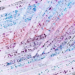 Micro spazzole per tamponi per ciglia per la rimozione delle ciglia usa e getta 100 pezzi spazzole per extension per la pulizia delle ciglia accessori per strumenti di extension