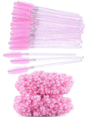 Lash Brushes - Set di 50 Spazzolini per Ciglia e Sopracciglia