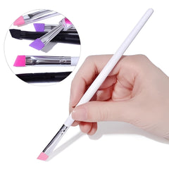 Set di Pennelli in Silicone per Lash Lift - 5 Colori per un Fissaggio Perfetto