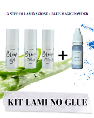 Kit LAMI NO GLUE 3 step + polvere addensante