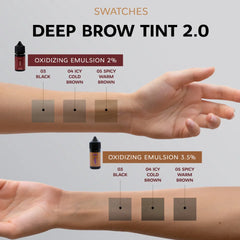 Deep Brow Tint 2.0 03 BLACK - nero