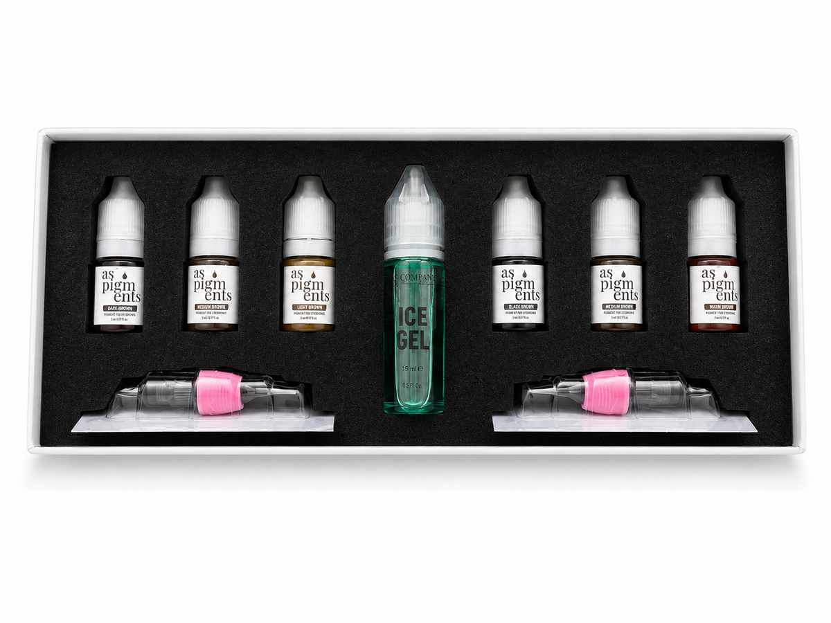 Brows set - AS Pigments 6ml