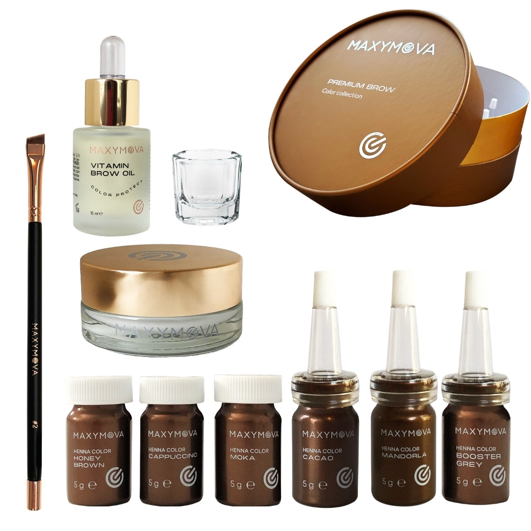 Kit completo Hennè sopracciglia