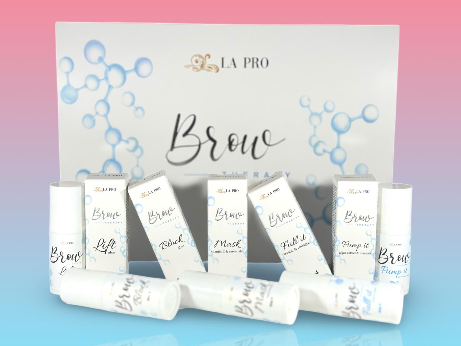 Kit laminazione sopracciglia Brow Therapy maxi