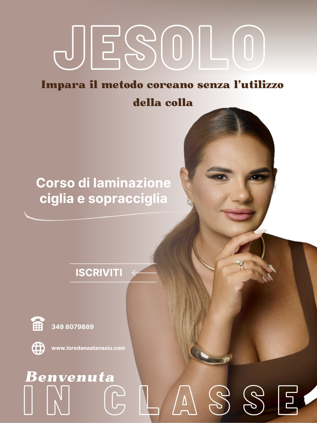 A Corso di laminazione ciglia e sopracciglia - metodo coreano senza colla