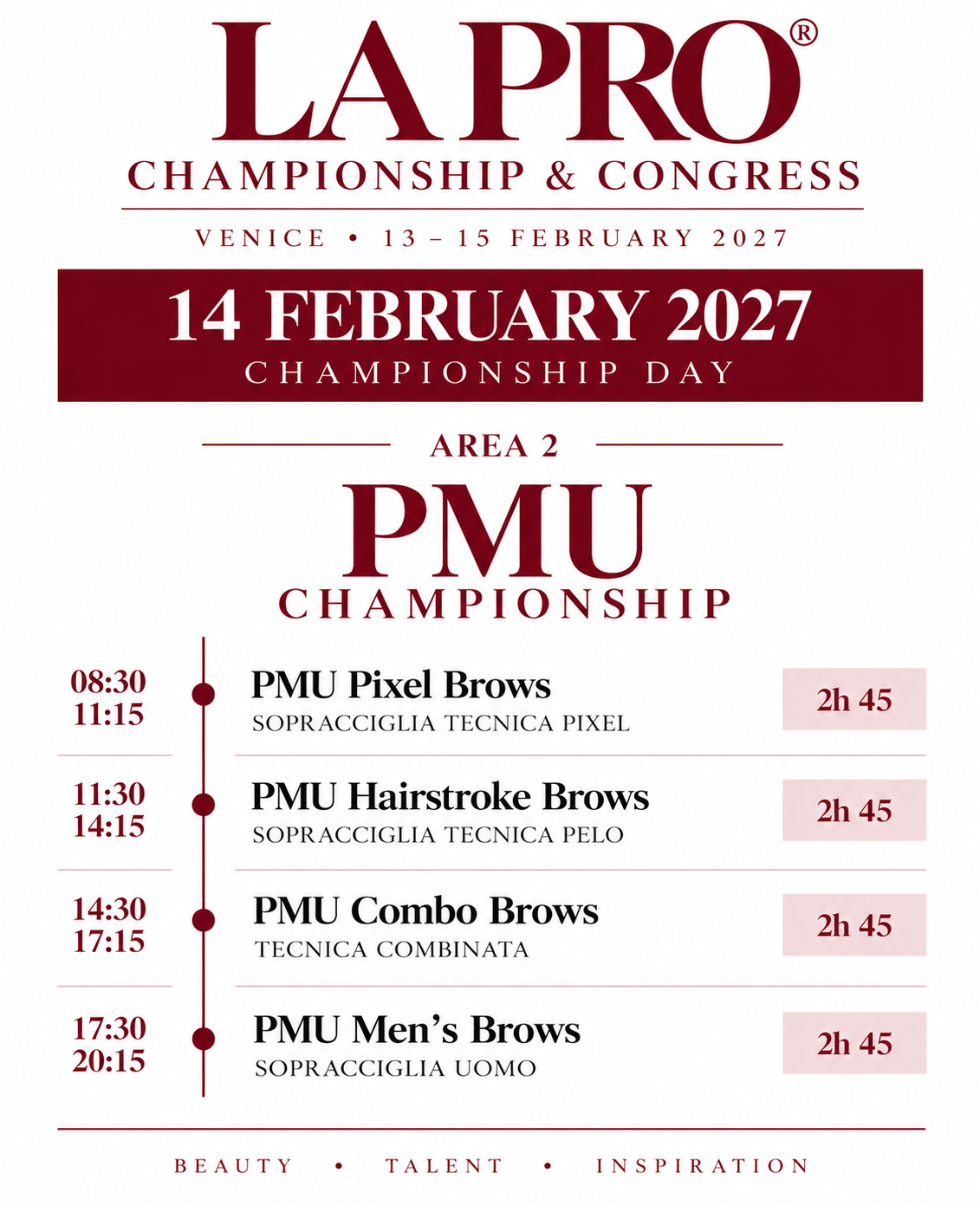 PMU nomination 14.02.2027