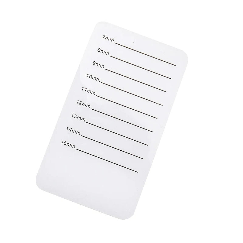 Supporto per ciglia in acrilico, supporto per ciglia individuali, tavoletta per ciglia, strumenti per il trucco, tavolozza per il trucco, estensione delle ciglia, pannello in acrilico