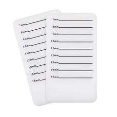 Supporto per ciglia in acrilico, supporto per ciglia individuali, tavoletta per ciglia, strumenti per il trucco, tavolozza per il trucco, estensione delle ciglia, pannello in acrilico