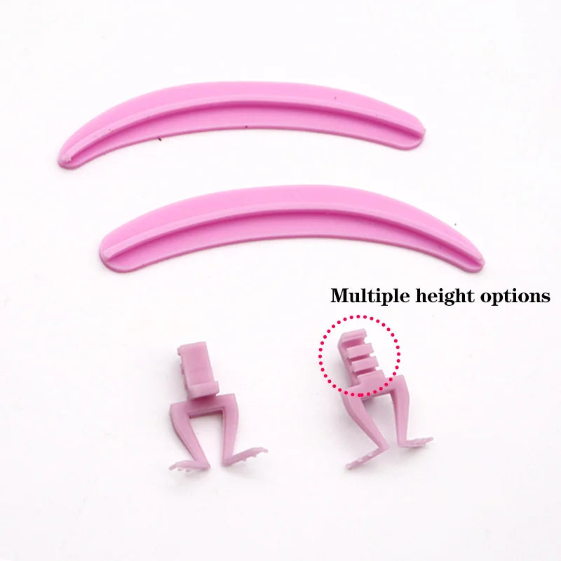 Strumento separatore per ciglia per principianti per il sollevamento delle ciglia, accessori per extension ciglia riutilizzabili in silicone