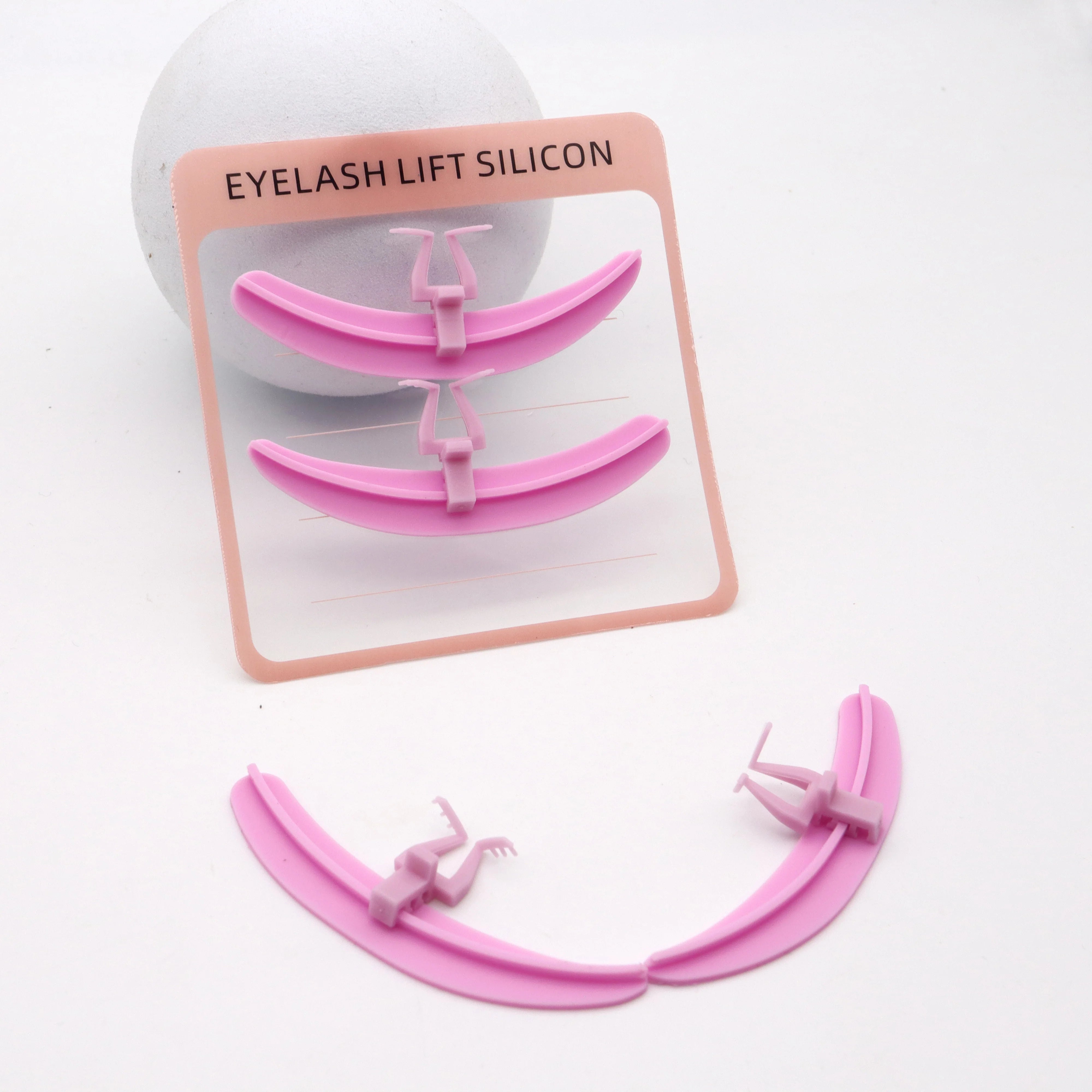 Strumento separatore per ciglia per principianti per il sollevamento delle ciglia, accessori per extension ciglia riutilizzabili in silicone