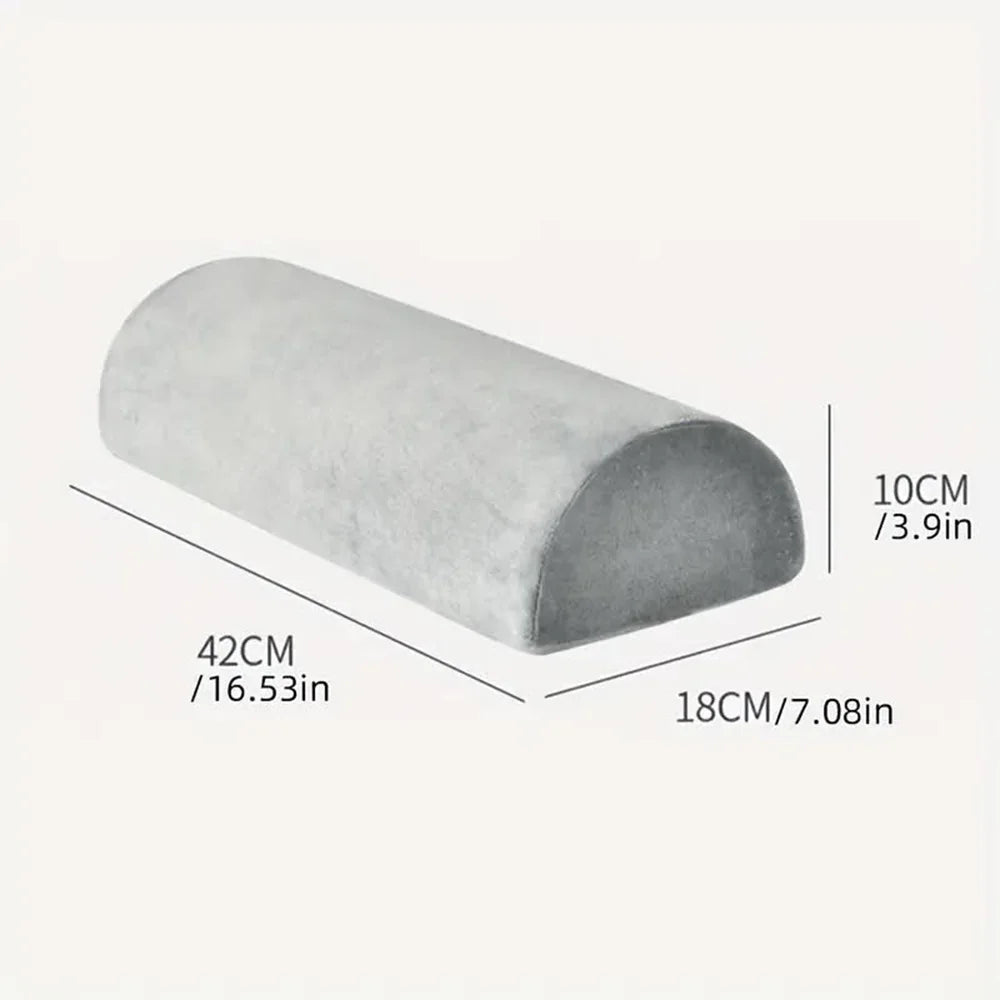 Cuscino Mezzaluna Ortopedico – Per Gambe, Ginocchia, Schiena e Collo | Memory Foam Antiscivolo