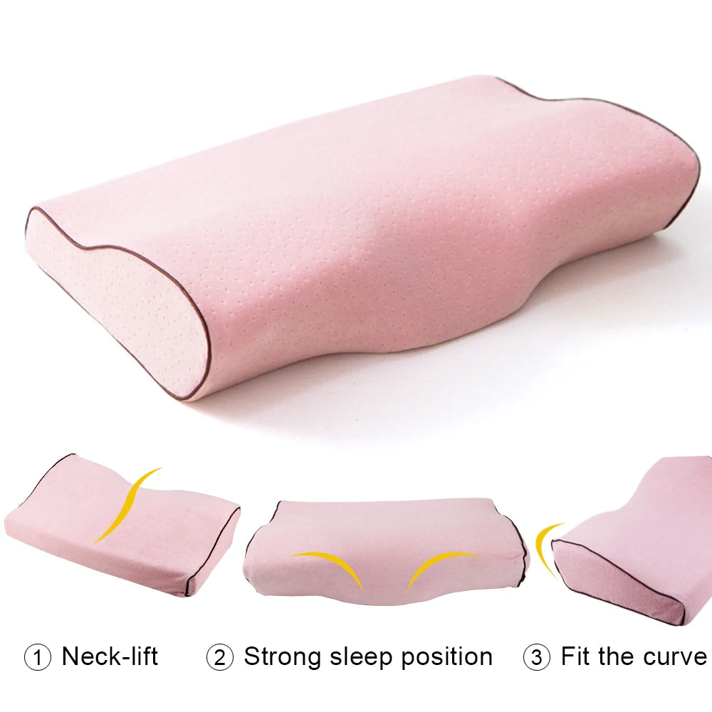 Cuscino Professionale per Extension Ciglia – Memory Foam Ergonomico | Supporto Collo per Saloni