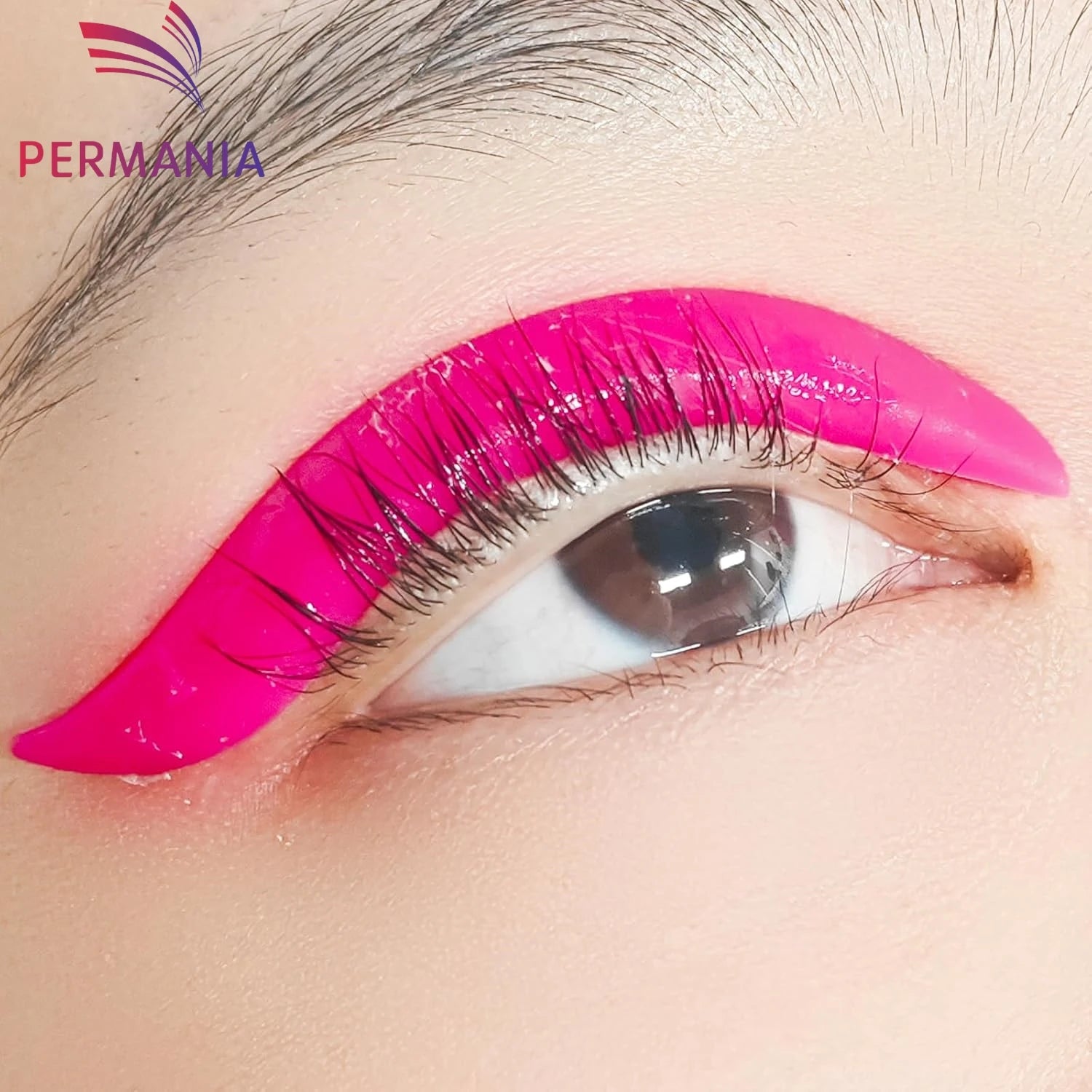 Bigodini Fuxia Lash Lift Shields&Ribbon Ciglia Cuscinetti Coreani per Lash Lift Piegaciglia Super Morbido Estremo Occhi-Aperti