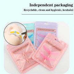 Strumento separatore per ciglia per principianti per il sollevamento delle ciglia, accessori per extension ciglia riutilizzabili in silicone