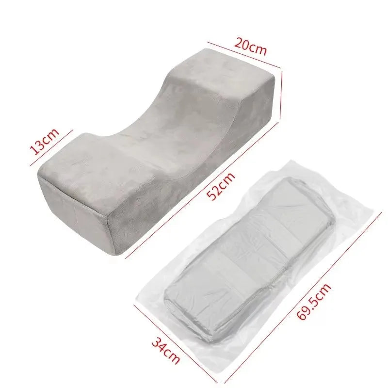 Cuscino Professionale per Extension Ciglia – Memory Foam | Supporto Collo Morbido per Lash Artist
