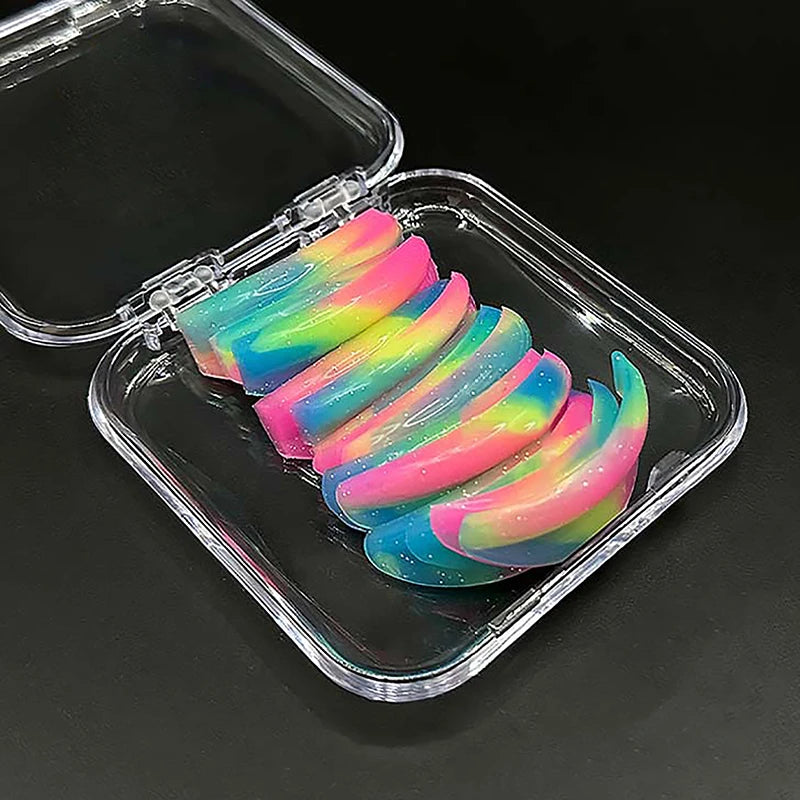 Cuscinetti per ciglia in silicone anti-caduta, nastro antiscivolo per la laminazione delle ciglia, cuscinetti riutilizzabili per la permanente delle ciglia, distanziatore per la permanente delle ciglia, strumento per la lamin