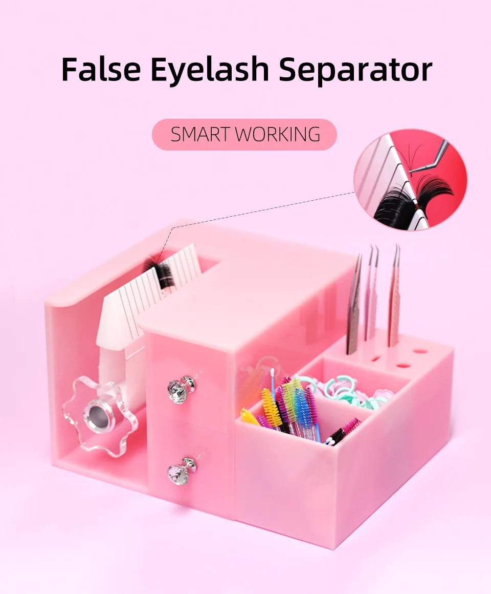 Dispositivo per la creazione di ventagli di ciglia, più facile per creare ventagli di volume, separatore per extension di ciglia individuali 3D-20D, facile da usare
