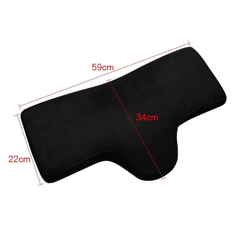 Cuscino Professionale per Extension Ciglia – Memory Foam | Supporto Collo Morbido per Lash Artist