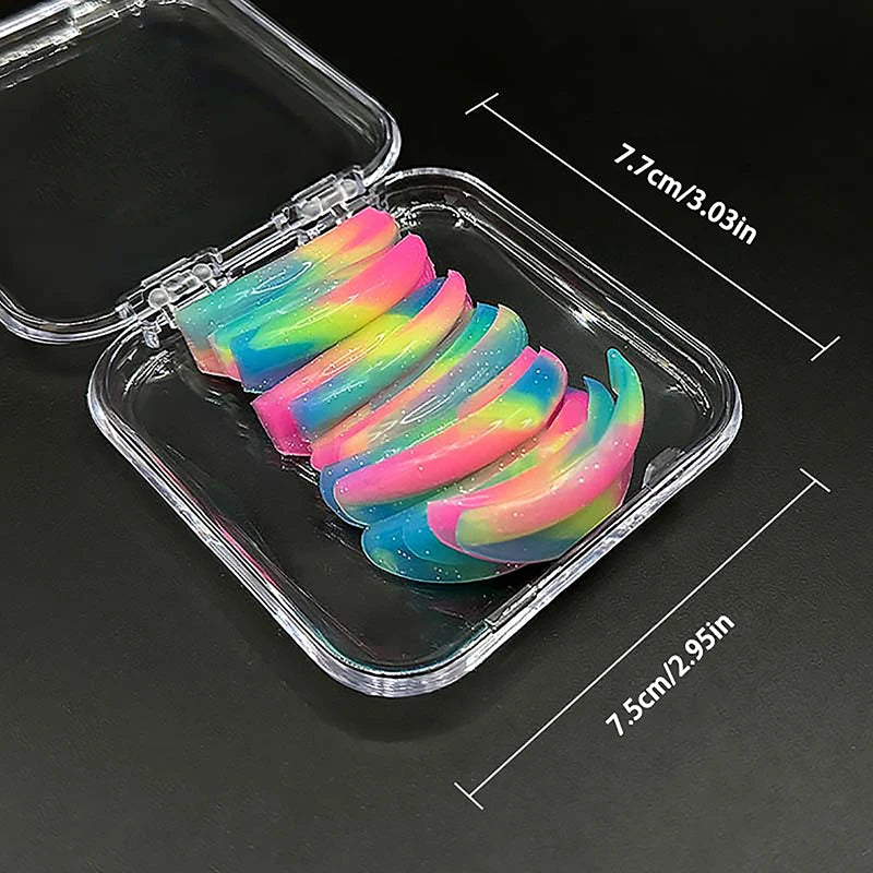 Cuscinetti per ciglia in silicone anti-caduta, nastro antiscivolo per la laminazione delle ciglia, cuscinetti riutilizzabili per la permanente delle ciglia, distanziatore per la permanente delle ciglia, strumento per la lamin