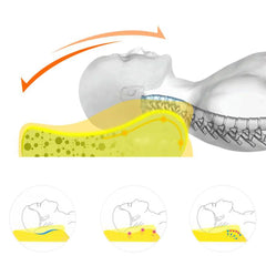 Cuscino Professionale per Extension Ciglia – Memory Foam Ergonomico | Supporto Collo per Saloni