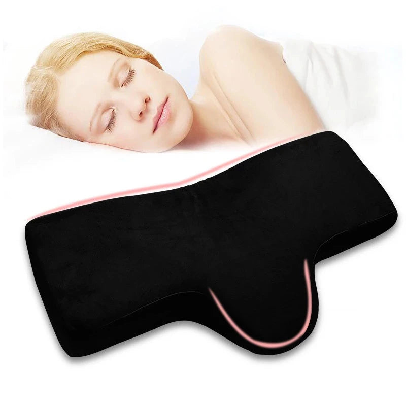 Cuscino Professionale per Extension Ciglia – Memory Foam | Supporto Collo Morbido per Lash Artist