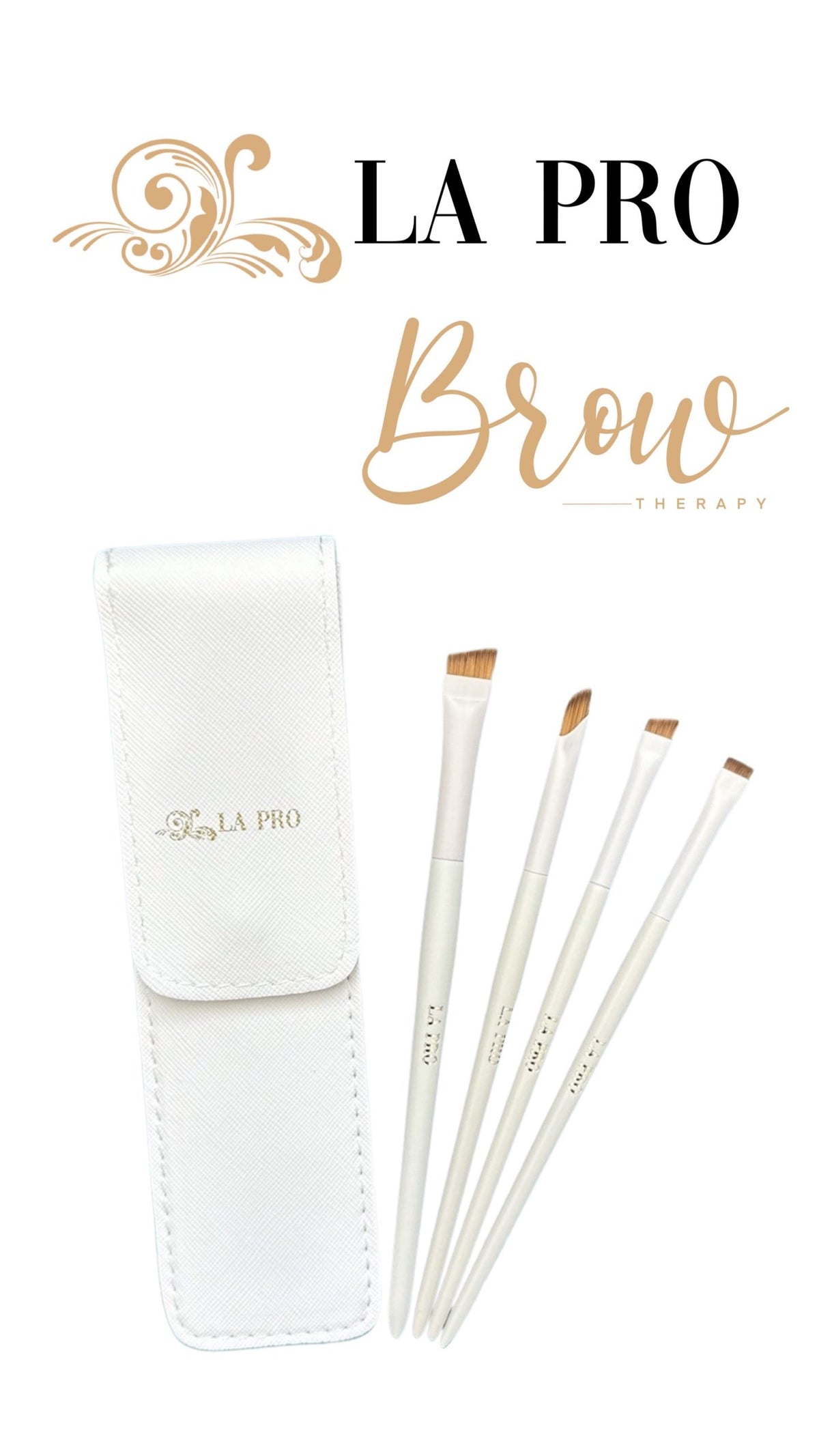 Brow Therapy Brush Set - Kit Professionale per Sopracciglia