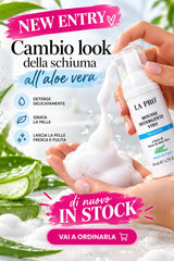 Detergente Delicato Viso e Occhi - Cleansing Foam con Estratto di Aloe Vera