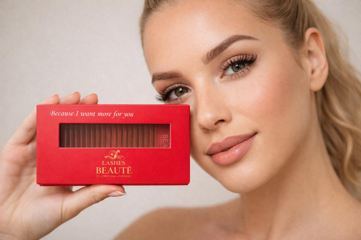 Ciglia marroni - Box mix 8mm-15mm Lashes Beautè
