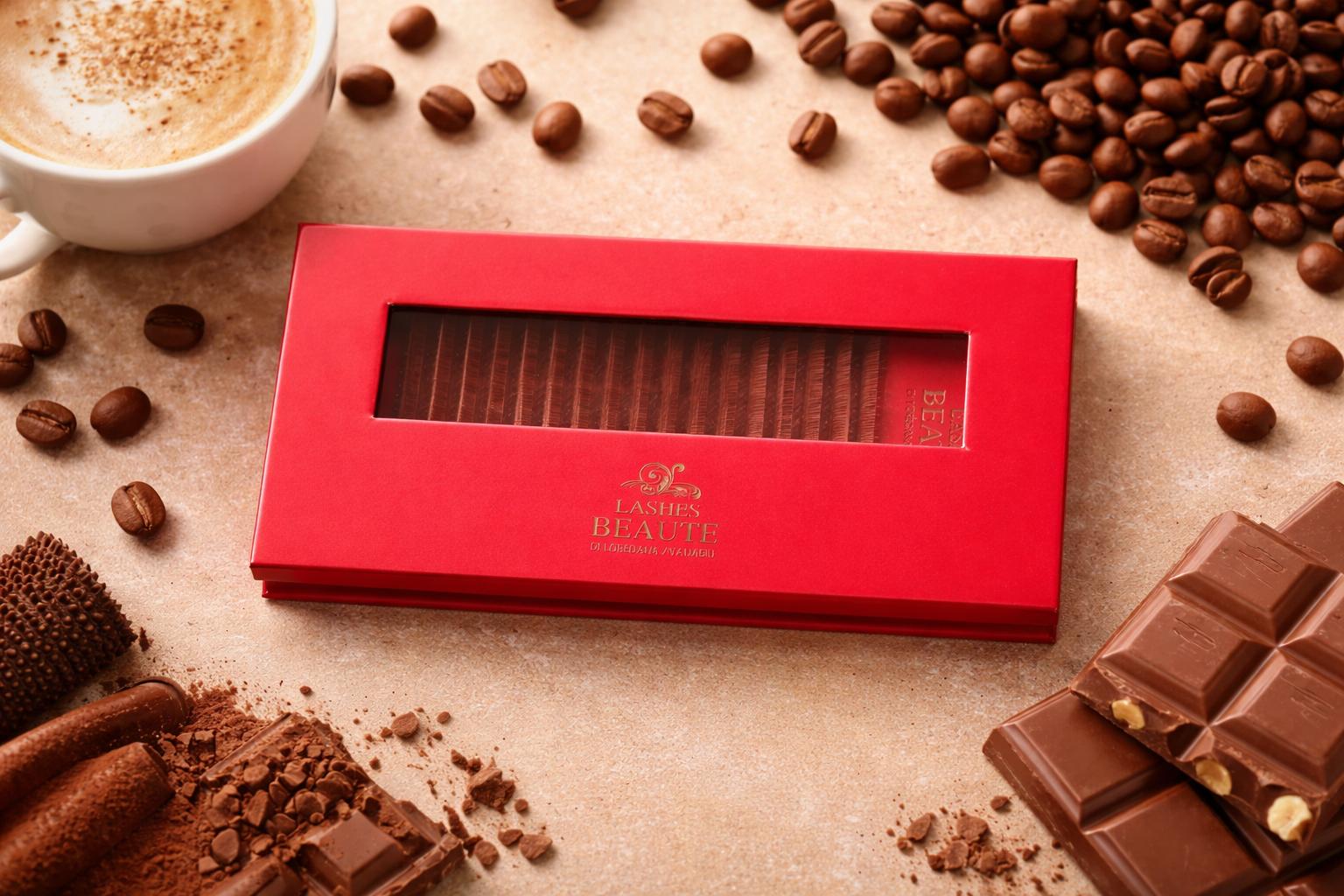 Ciglia marroni - Box mix 8mm-15mm Lashes Beautè